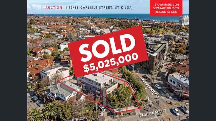 Sold Development Site Land At Carlisle Street St Kilda Vic