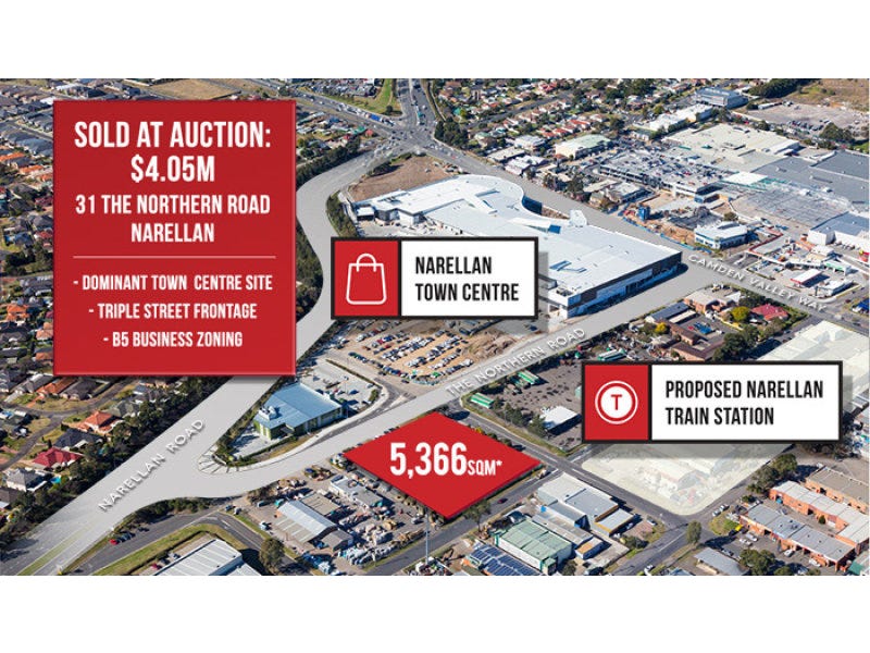 31 The Northern Road, Narellan, NSW 2567 SOLD Land/Development