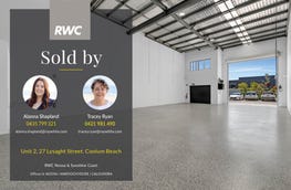 Unit 2, 27 Lysaght Street Coolum Beach Qld 4573