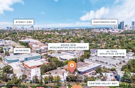 Units 111, 112, & 113, 384  Eastern Valley Way Chatswood NSW 2067
