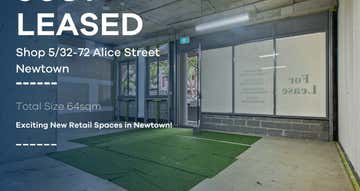 Shop 5, Shop 5/32-72 Alice Street Newtown NSW 2042 - Image 1