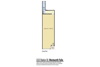 Level shop 1, 2/22 Station Street Wentworth Falls NSW 2782 - Floor Plan 1