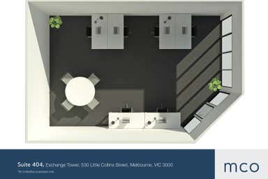 Exchange Tower, Suite 404, 530 Little Collins Street Melbourne VIC 3000 - Floor Plan 1