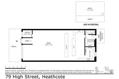 79 High Street Heathcote VIC 3523 - Floor Plan 1