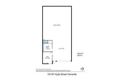 10/157 Hyde Street Yarraville VIC 3013 - Floor Plan 1