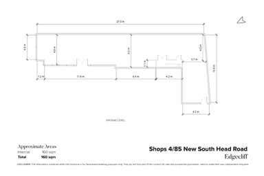 Shop 4, 85-97 New South Head Road Edgecliff NSW 2027 - Floor Plan 1