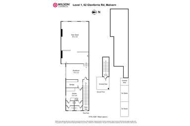1/62 Glenferrie Road Malvern VIC 3144 - Floor Plan 1
