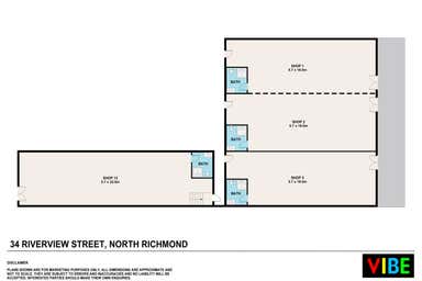 Shops 1,2,3 & 12, 34-38 Riverview Street North Richmond NSW 2754 - Floor Plan 1