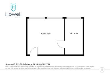 Level 3 Room 40, 52-60 Brisbane Street Launceston TAS 7250 - Floor Plan 1