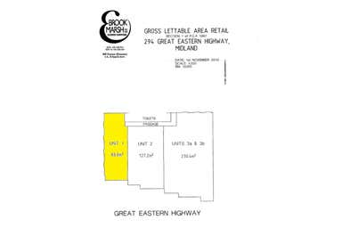 Unit 1, 294 Great Eastern Highway Midland WA 6056 - Floor Plan 1