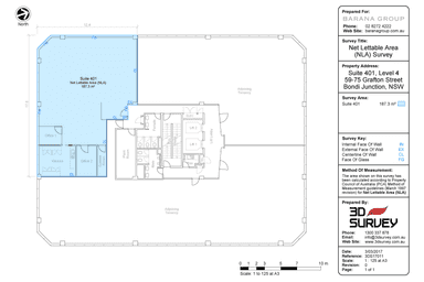 Suite 401, 59-75 Grafton Street Bondi Junction NSW 2022 - Floor Plan 1
