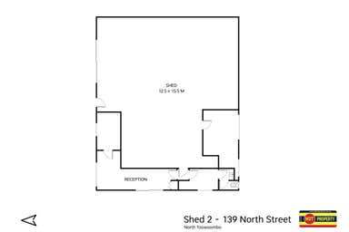 Shed 2, 139 North Street Harlaxton QLD 4350 - Floor Plan 1