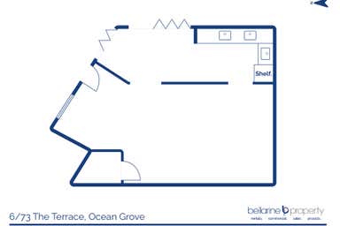 6/73 The Terrace Ocean Grove VIC 3226 - Floor Plan 1