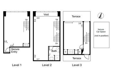 2/2 Yarra Street South Melbourne VIC 3205 - Floor Plan 1