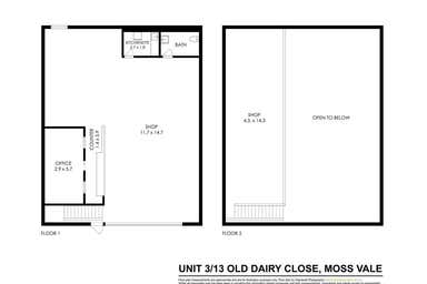 3/13 Old Dairy Close Moss Vale NSW 2577 - Floor Plan 1