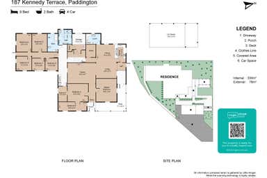 187 Kennedy Terrace Paddington QLD 4064 - Floor Plan 1