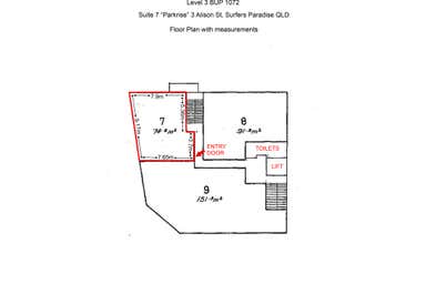 Parkrise, Suite 7, 3 Alison Street Surfers Paradise QLD 4217 - Floor Plan 1