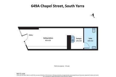 649A Chapel St South Yarra VIC 3141 - Floor Plan 1