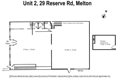 Factory 2, 29 Reserve Rd Melton VIC 3337 - Floor Plan 1