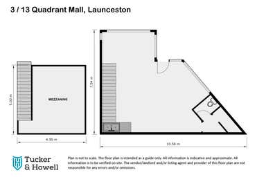 3/13 Quadrant Mall Launceston TAS 7250 - Floor Plan 1