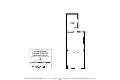 Shop 5, 175-181 King Street Newcastle NSW 2300 - Floor Plan 1