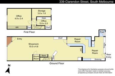 339 Clarendon St South Melbourne VIC 3205 - Floor Plan 1