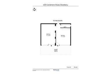 459 Gardeners Road Rosebery NSW 2018 - Floor Plan 1