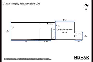 1/1095 Barrenjoey Road Palm Beach NSW 2108 - Floor Plan 1