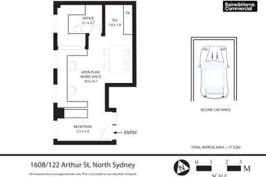 1608/122 Arthur Street North Sydney NSW 2060 - Floor Plan 1