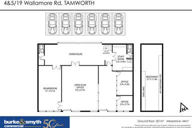 4 & 5, 19 Wallamore Road Tamworth NSW 2340 - Floor Plan 1