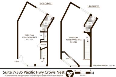 7/385 Pacific Highway Crows Nest NSW 2065 - Floor Plan 1