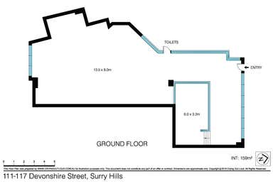 111 Devonshire Street Surry Hills NSW 2010 - Floor Plan 1