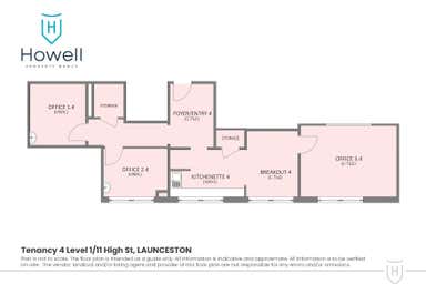 Tenancy 4 Level 1, 11 High Street Launceston TAS 7250 - Floor Plan 1