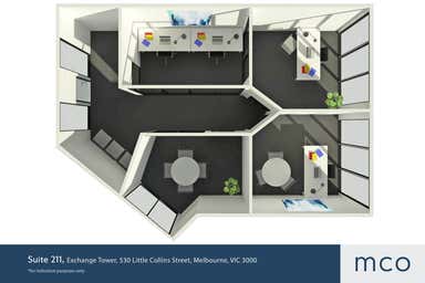 Exchange Tower, Suite 211, 530 Little Collins Street Melbourne VIC 3000 - Floor Plan 1