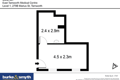 Suite 207, Level 1 279b Marius Street Tamworth NSW 2340 - Floor Plan 1