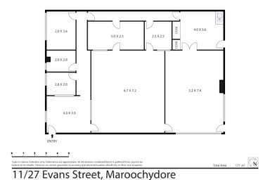 11/27 Evans Street Maroochydore QLD 4558 - Floor Plan 1