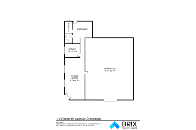 1-3 Reservoir Avenue Greenacre NSW 2190 - Floor Plan 1