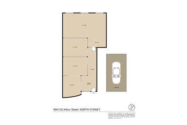 Suite 904, 122 Arthur Street North Sydney NSW 2060 - Floor Plan 1