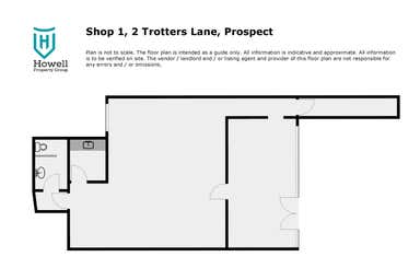 Shop 1, 2 Trotters Lane Prospect TAS 7250 - Floor Plan 1