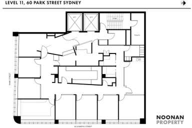 Level 11, 60 Park Street Sydney NSW 2000 - Floor Plan 1