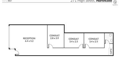 271 High Street Northcote VIC 3070 - Floor Plan 1