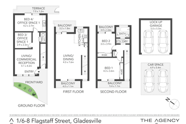 1/6-8 Flagstaff Street Gladesville NSW 2111 - Floor Plan 1