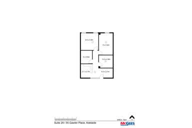 29/55 Gawler Place Adelaide SA 5000 - Floor Plan 1
