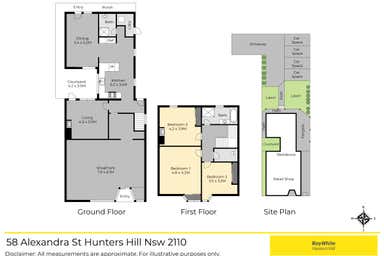 58 Alexandra Street Hunters Hill NSW 2110 - Floor Plan 1