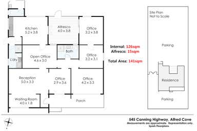 545 Canning Highway Alfred Cove WA 6154 - Floor Plan 1