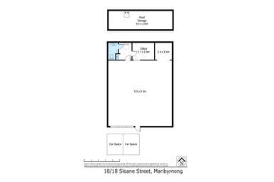 10/18 Sloane Street Maribyrnong VIC 3032 - Floor Plan 1
