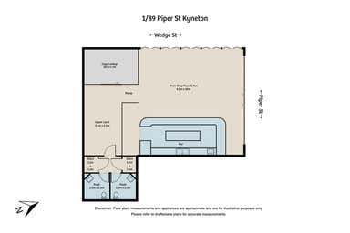 1/89a Piper St Kyneton VIC 3444 - Floor Plan 1