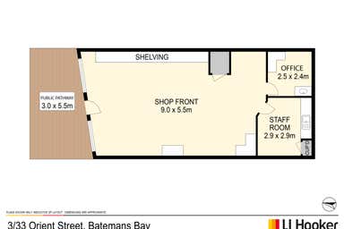 3/33 Orient Street Batemans Bay NSW 2536 - Floor Plan 1