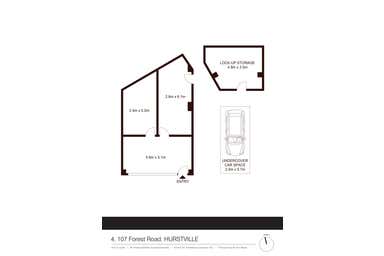Shop 4, 107 Forest Road Hurstville NSW 2220 - Floor Plan 1