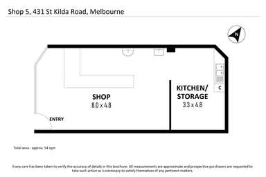 5/431 St Kilda Road Melbourne VIC 3004 - Floor Plan 1